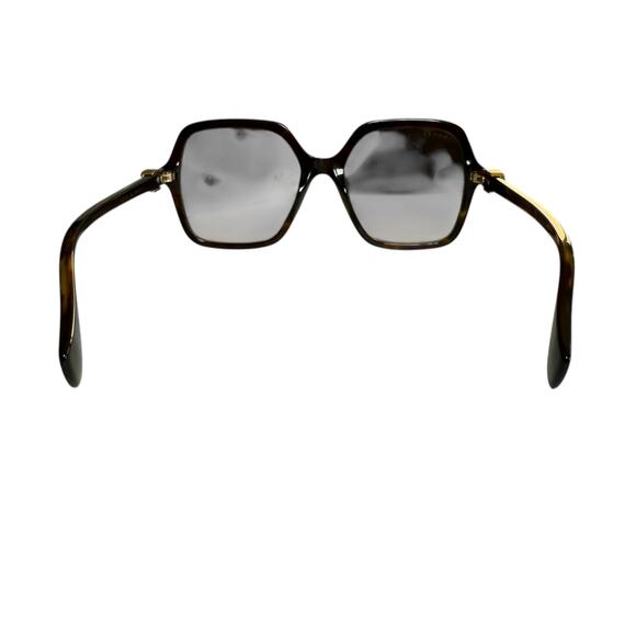 Gucci GG1072S Brown Tortoiseshell Square Sunglasses main image 11
